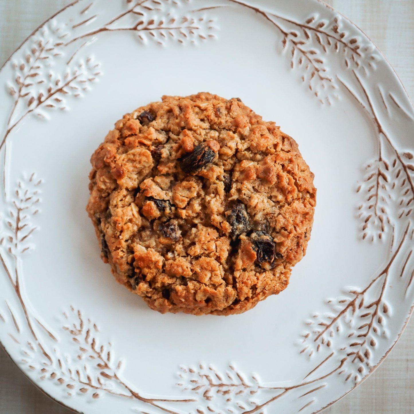 Toasted Oatmeal Raisin Cookie